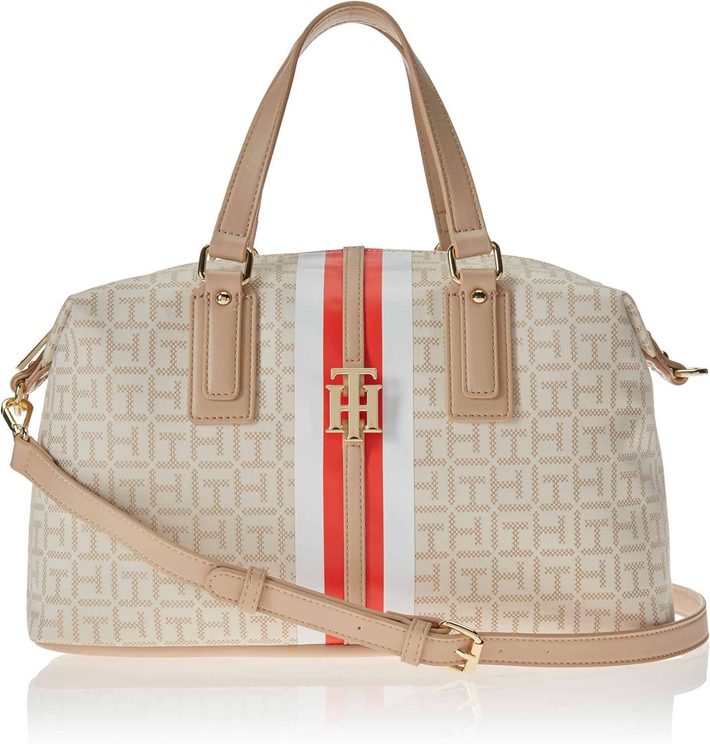 Женская сумка-сэтчел Tommy Hilfiger Jaden, Ivory/Clayed Pebble
Женская сумка-сэтчел Tommy Hilfiger Jaden, Ivory/Clayed Pebble