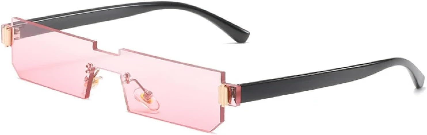 Женские солнцезащитные очки без оправы для мужчин, модные, роскошные, цельные, в маленькой оправе, для активного отдыха и путешествий, с защитой от УФ-излучения UV400 TKKTLLT, Black Pink
Женские солнцезащитные очки без оправы для мужчин, модные, роскошные, цельные, в маленькой оправе, для активного отдыха и путешествий, с защитой от УФ-излучения UV400 TKKTLLT, Black Pink