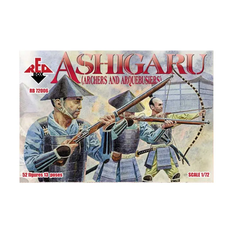 Асигару (лучники и аркебузиры), Historical Miniatures - Assorted (Red Box) (1:72)
Асигару (лучники и аркебузиры), Historical Miniatures - Assorted (Red Box) (1:72)