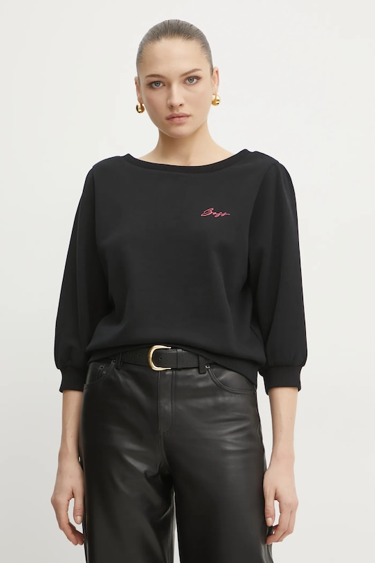 Хлопковая толстовка Boss Orange, черный
Хлопковая толстовка Boss Orange, черный