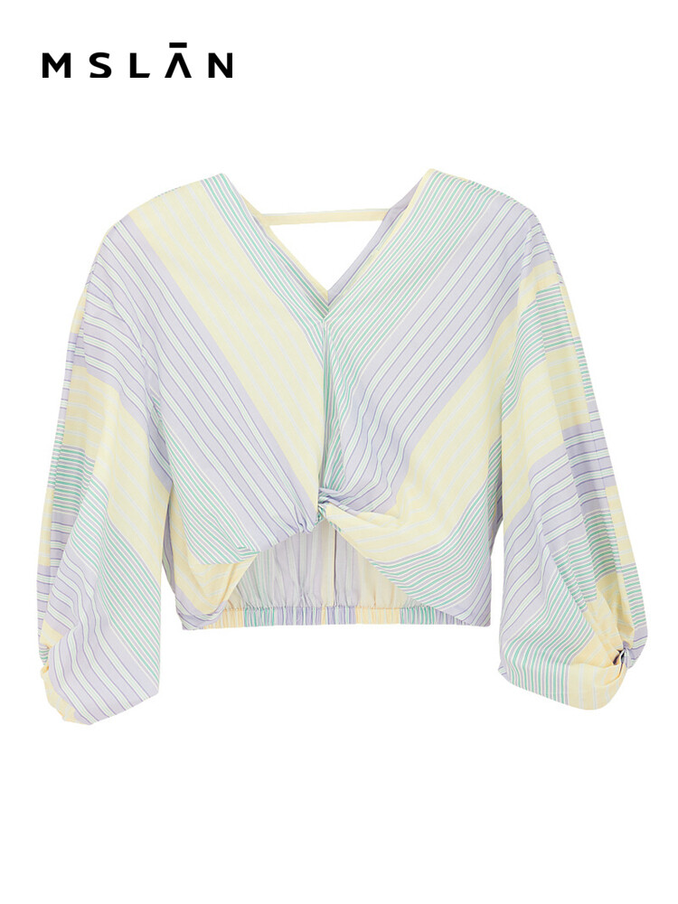 Рубашка MSlan 24 с рукавами-фонариками, зеленый
Рубашка MSlan 24 с рукавами-фонариками, зеленый