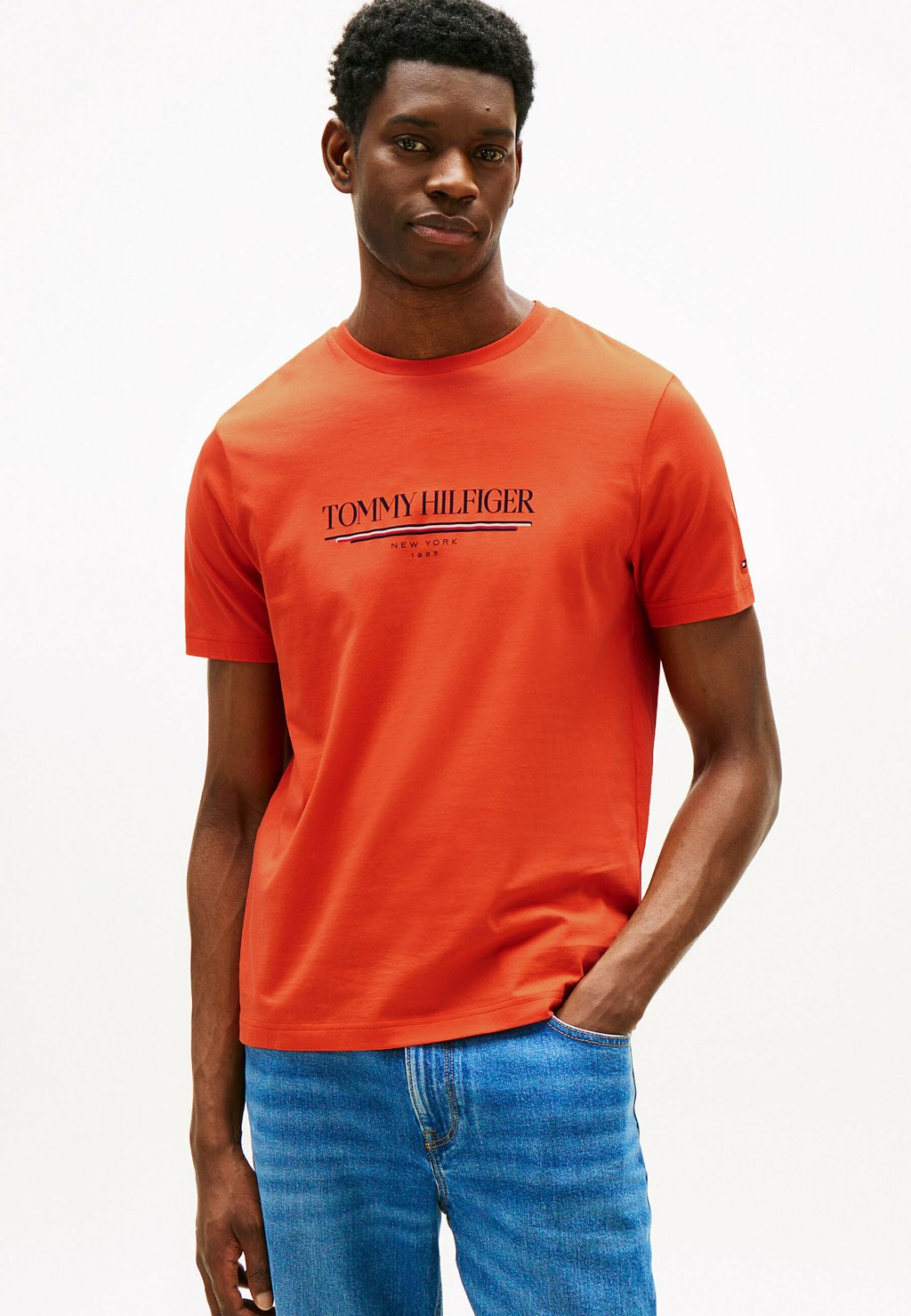 Футболка с принтом Tommy Hilfiger, оранжевый
Футболка с принтом Tommy Hilfiger, оранжевый