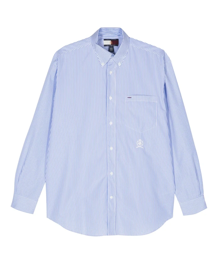 Хлопковая рубашка с длинными рукавами Tommy Hilfiger, белый
Хлопковая рубашка с длинными рукавами Tommy Hilfiger, белый