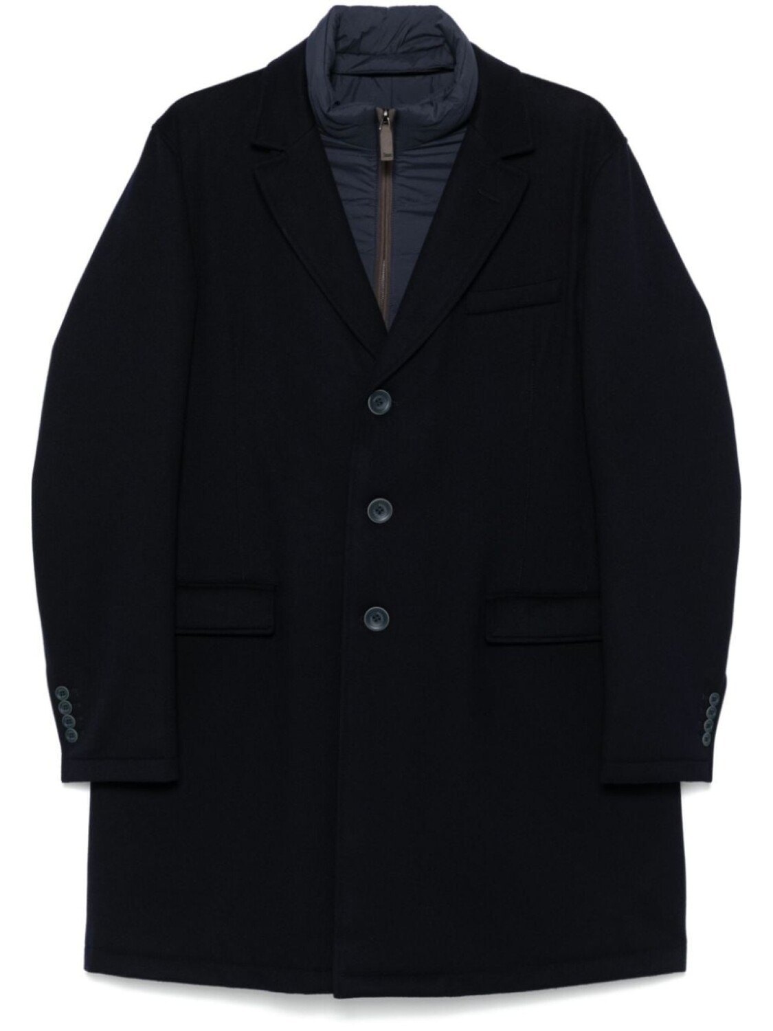 Herno пальто из вирджинской шерсти, синий
Herno пальто из вирджинской шерсти, синий
