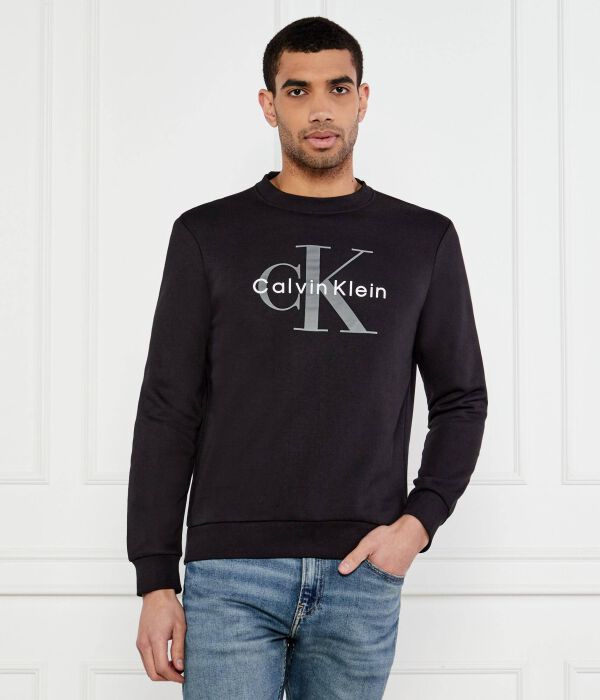 Свитер Regular fit Calvin Klein Jeans, черный 
Свитер Regular fit Calvin Klein Jeans, черный