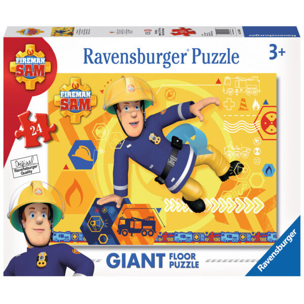 Ravensburger, пазл, Пожарный Сэм, 24 шт.
Ravensburger, пазл, Пожарный Сэм, 24 шт.