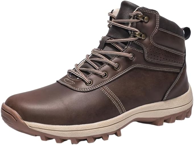 Мужские ботинки с шнуровкой, вседорожное сцепление, для фермы, улицы и повседневной носки, прочные и легкие, мотоциклетные грузовые ботинки для мужчин, подходят для всех сезонов Hhhchpm, коричневый
Мужские ботинки с шнуровкой, вседорожное сцепление, для фермы, улицы и повседневной носки, прочные и легкие, мотоциклетные грузовые ботинки для мужчин, подходят для всех сезонов Hhhchpm, коричневый