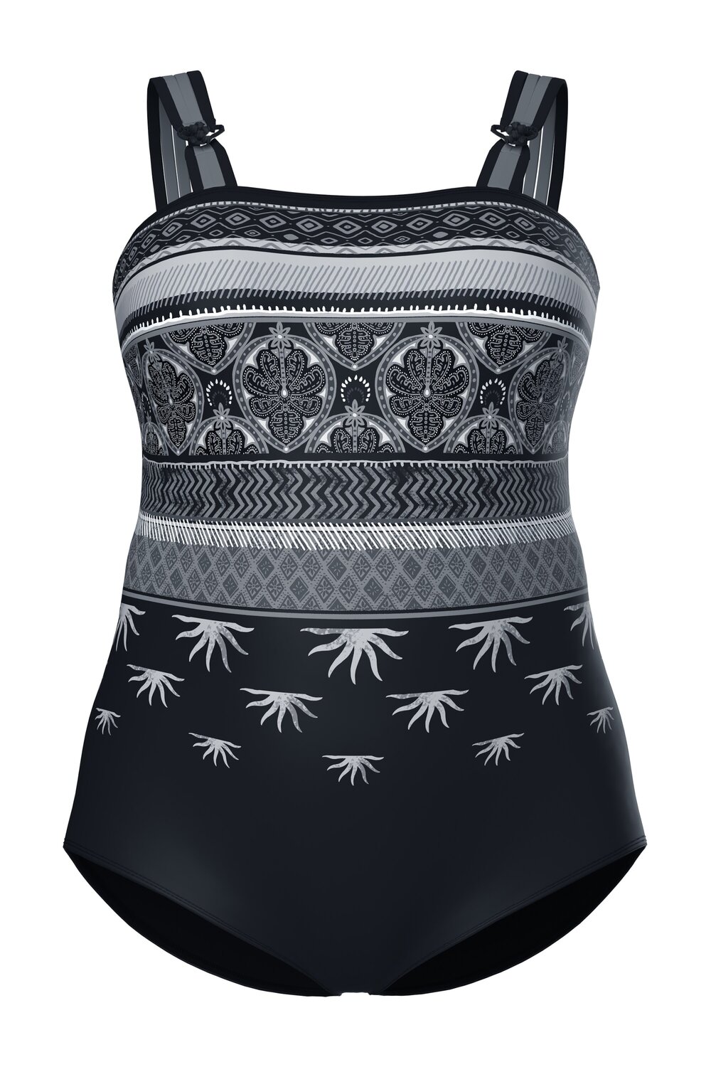 Ulla Popken Купальник-бандо в черном цвете
Ulla Popken Купальник-бандо в черном цвете