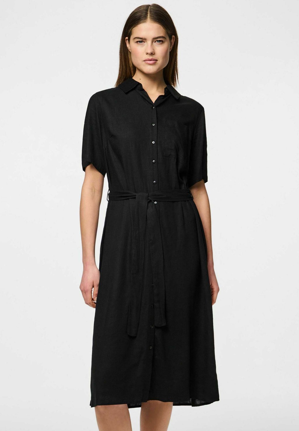Платье-рубашка PCPIA Pieces, черный
Платье-рубашка PCPIA Pieces, черный