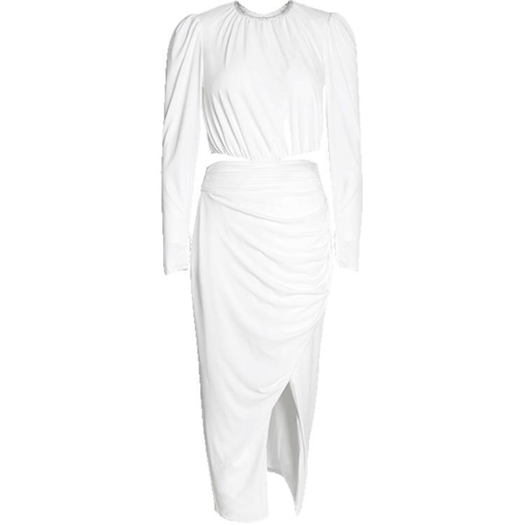 Self-Portrait Длинное Платье с Длинными Рукавами Женское Чисто-белое
Self-Portrait Длинное Платье с Длинными Рукавами Женское Чисто-белое