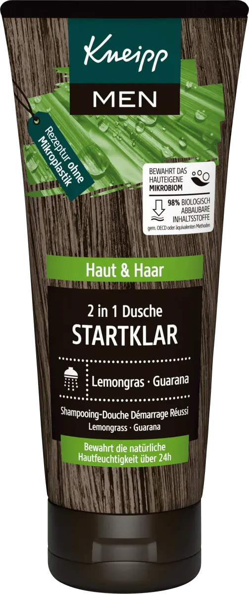 Гель для душа Men Startklar 2в1 200мл Kneipp
Гель для душа Men Startklar 2в1 200мл Kneipp