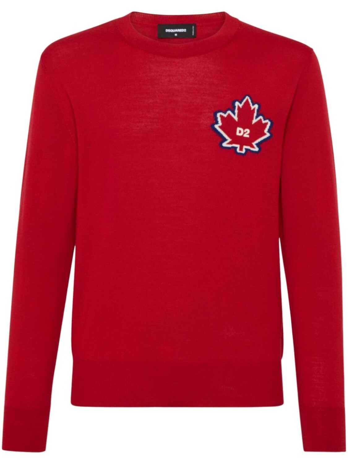 Джемпер с вышитым логотипом DSQUARED2, красный
Джемпер с вышитым логотипом DSQUARED2, красный