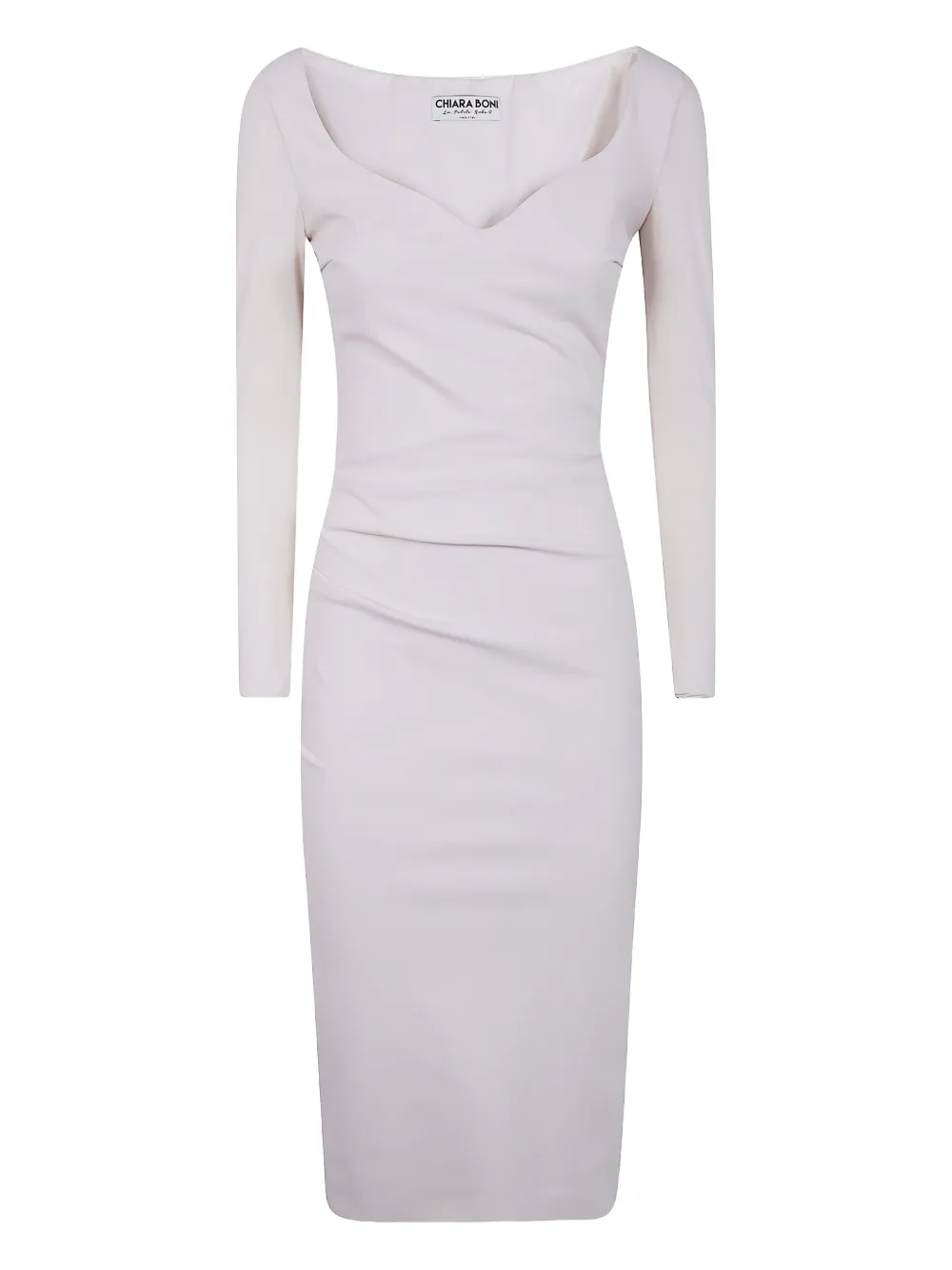 Платье миди с длинными рукавами Chiara Boni La Petite Robe, белый
Платье миди с длинными рукавами Chiara Boni La Petite Robe, белый