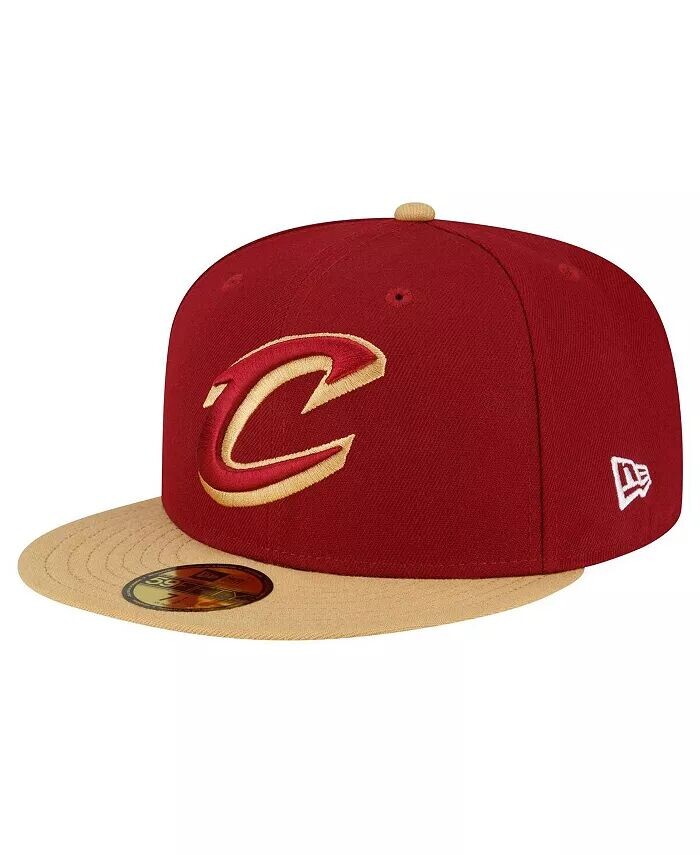 Мужская винно-золотая шляпа Cleveland Cavaliers, 2 тона 59FIFTY, облегающая шляпа New Era, красный
Мужская винно-золотая шляпа Cleveland Cavaliers, 2 тона 59FIFTY, облегающая шляпа New Era, красный