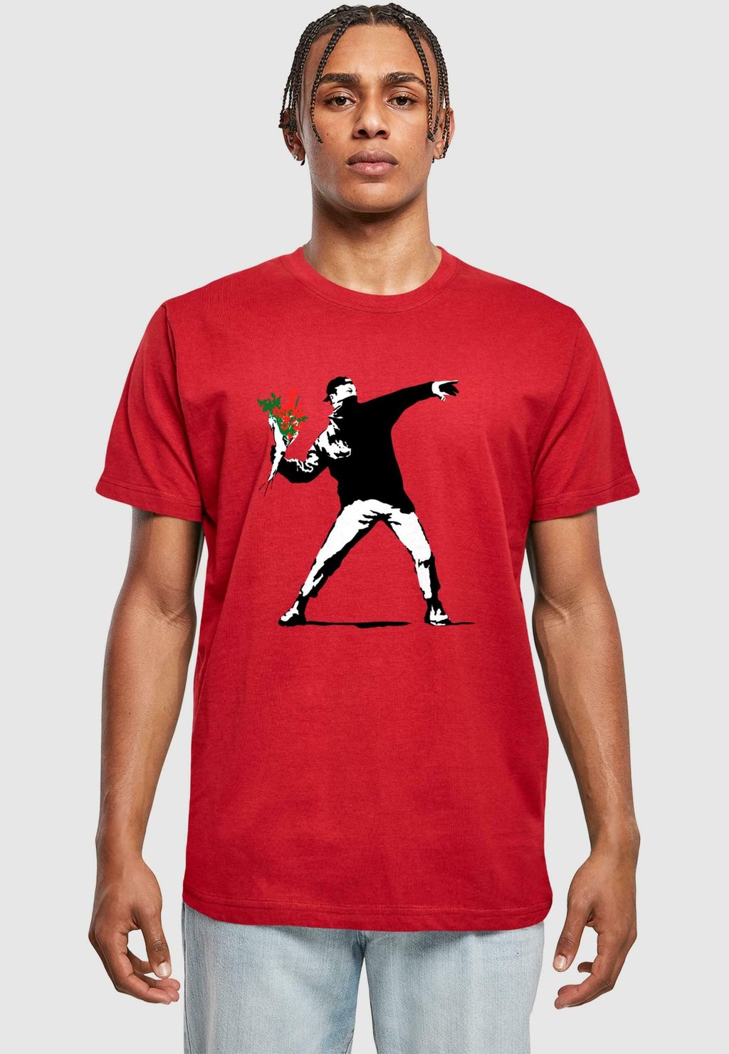 Футболка с принтом BANKSY - LOVE IS IN THE AIR Merchcode, темно-красный
Футболка с принтом BANKSY - LOVE IS IN THE AIR Merchcode, темно-красный