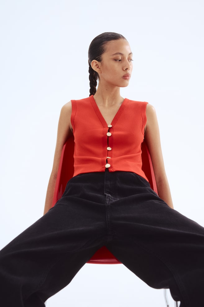 Свитер жилет H&M, красный
Свитер жилет H&M, красный