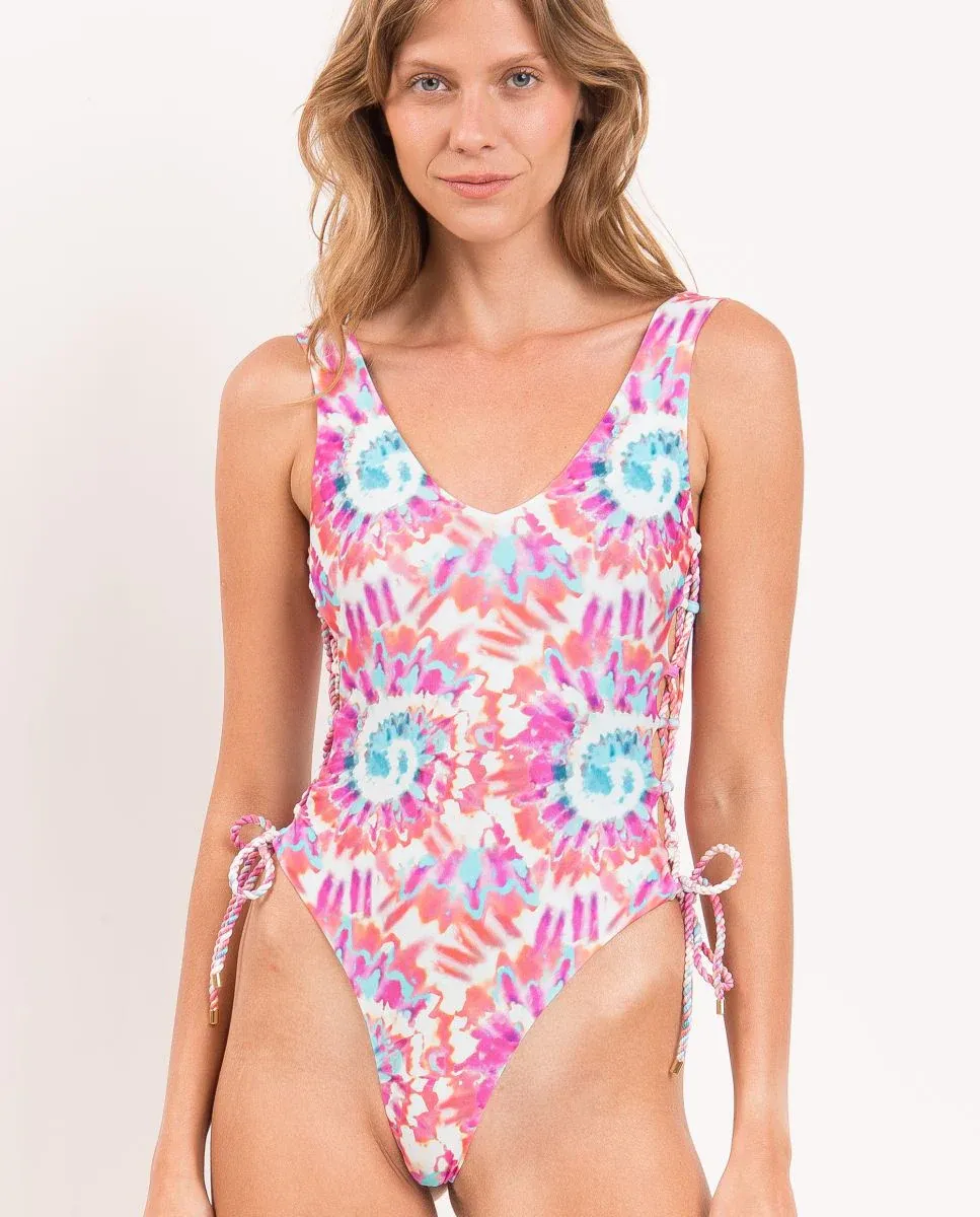 Бразильский женский купальник с принтом Río de Sol, мультиколор
Бразильский женский купальник с принтом Río de Sol, мультиколор