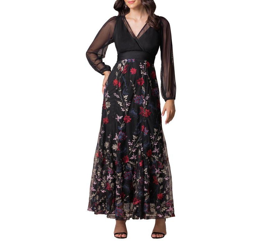 Женское вечернее платье Изабелла с вышивкой и сетчатой отделкой Kiyonna, Enchanted garden
Женское вечернее платье Изабелла с вышивкой и сетчатой отделкой Kiyonna, Enchanted garden