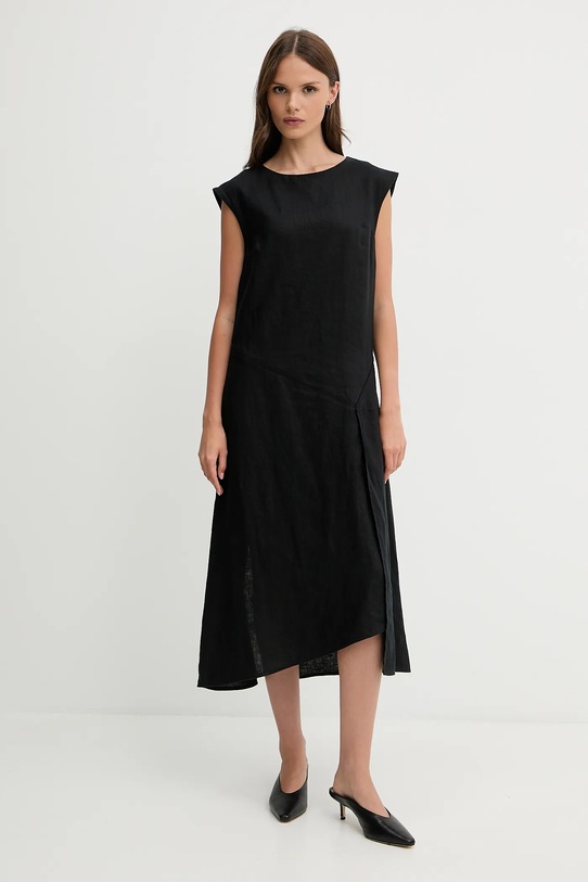 Льняное платье Sisley, черный
Льняное платье Sisley, черный