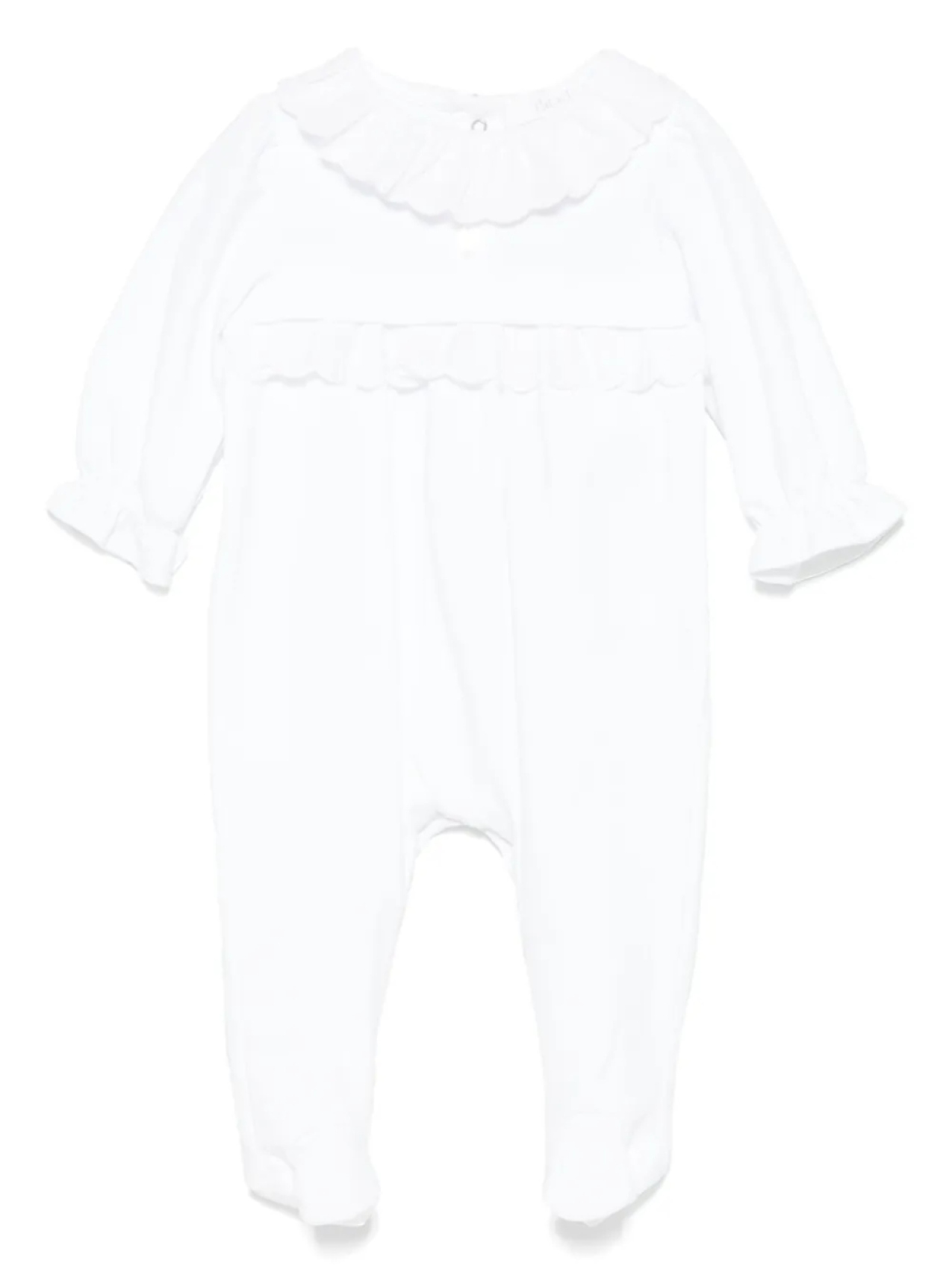 Комбинезон с оборками Patachou, белый 
Комбинезон с оборками Patachou, белый