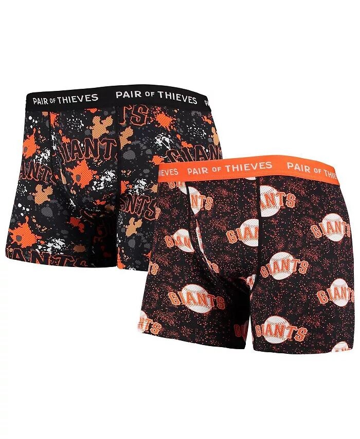 Мужские черные боксеры San Francisco Giants Super Fit, комплект из 2 трусов-боксеров Pair Of Thieves
Мужские черные боксеры San Francisco Giants Super Fit, комплект из 2 трусов-боксеров Pair Of Thieves