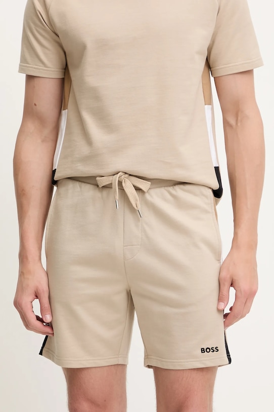 Хлопковые шорты Boss, бежевый
Хлопковые шорты Boss, бежевый
