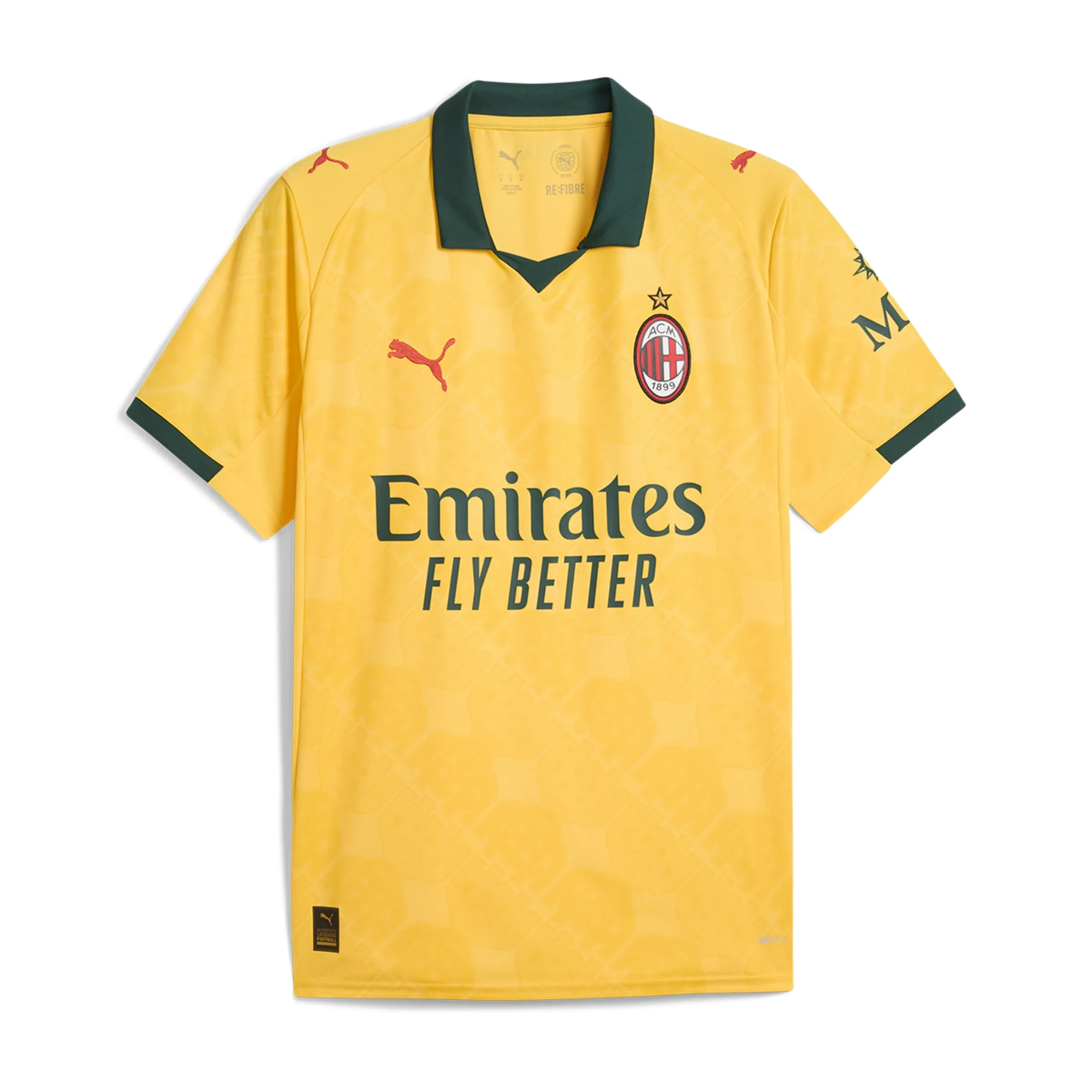 Футболка мужская ACM третья форма реплика Puma, желтый
Футболка мужская ACM третья форма реплика Puma, желтый