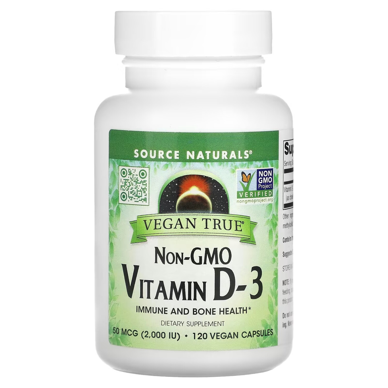 Витамин D-3 Source Naturals без ГМО, 120 веганских капсул
Витамин D-3 Source Naturals без ГМО, 120 веганских капсул