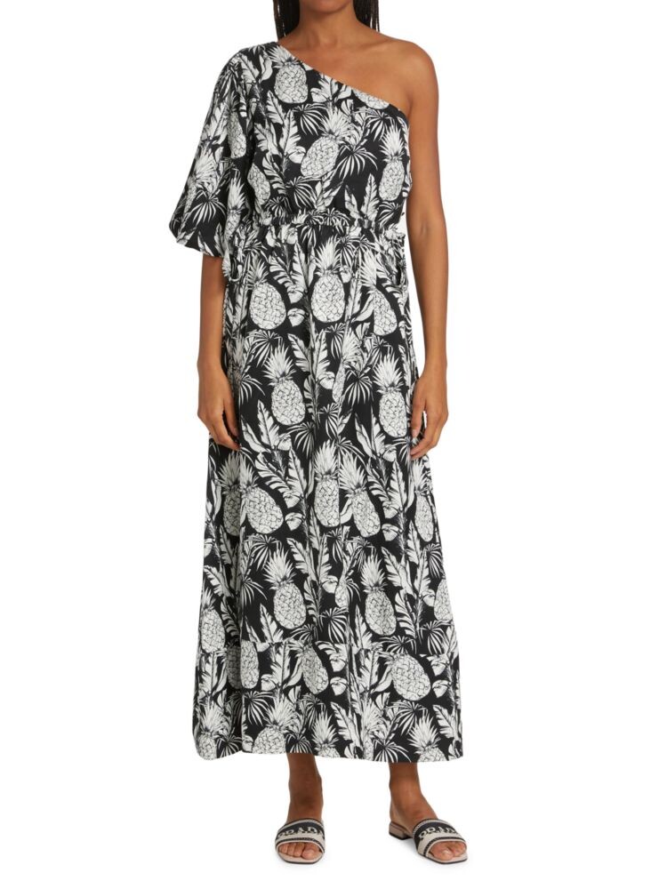 Платье миди на одно плечо с принтом Hula Elie Tahari, цвет Multi
Платье миди на одно плечо с принтом Hula Elie Tahari, цвет Multi