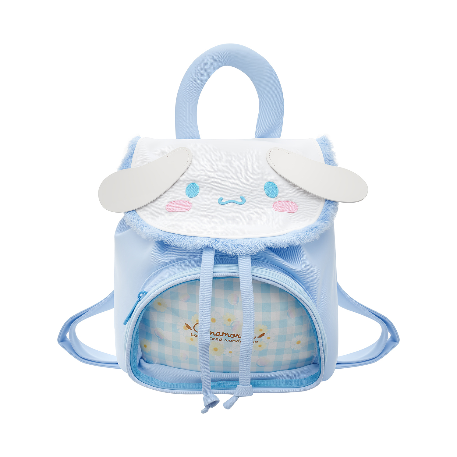 Sanrio Женский рюкзак из хлопка, Blue Cinnamoroll Bag
Sanrio Женский рюкзак из хлопка, Blue Cinnamoroll Bag