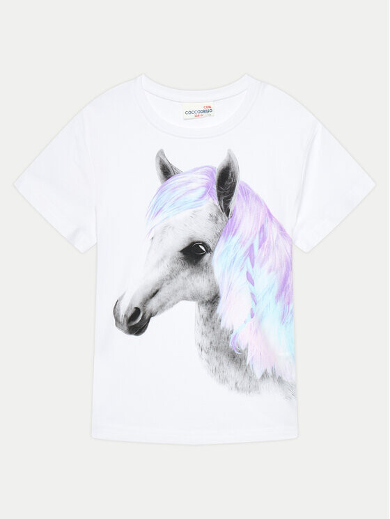 Футболка стандартного кроя Coccodrillo, белый 
Футболка стандартного кроя Coccodrillo, белый