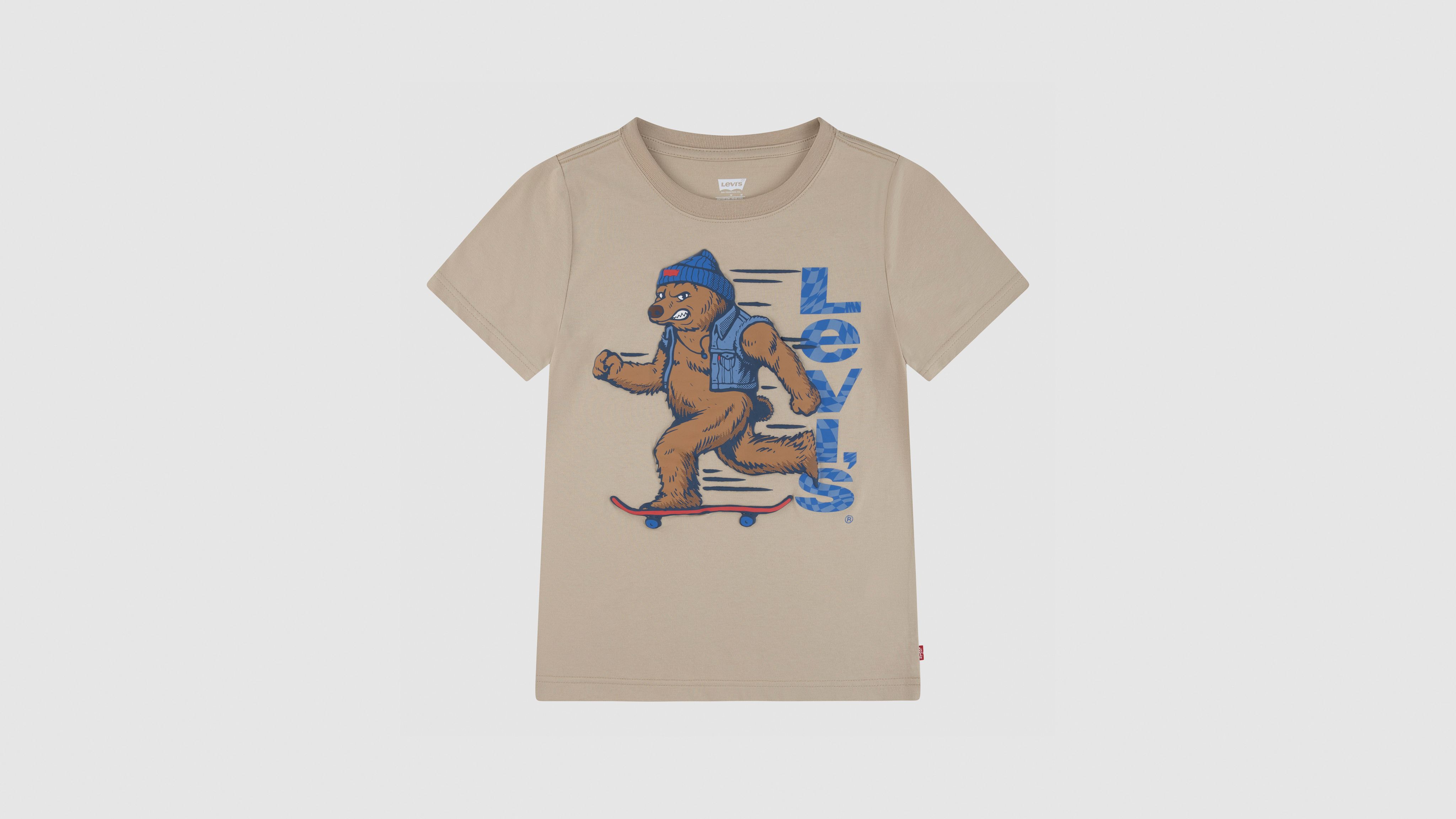 Футболка Bear On The Move для больших мальчиков S-xl Levi's, White Pepper - Beige
Футболка Bear On The Move для больших мальчиков S-xl Levi's, White Pepper - Beige