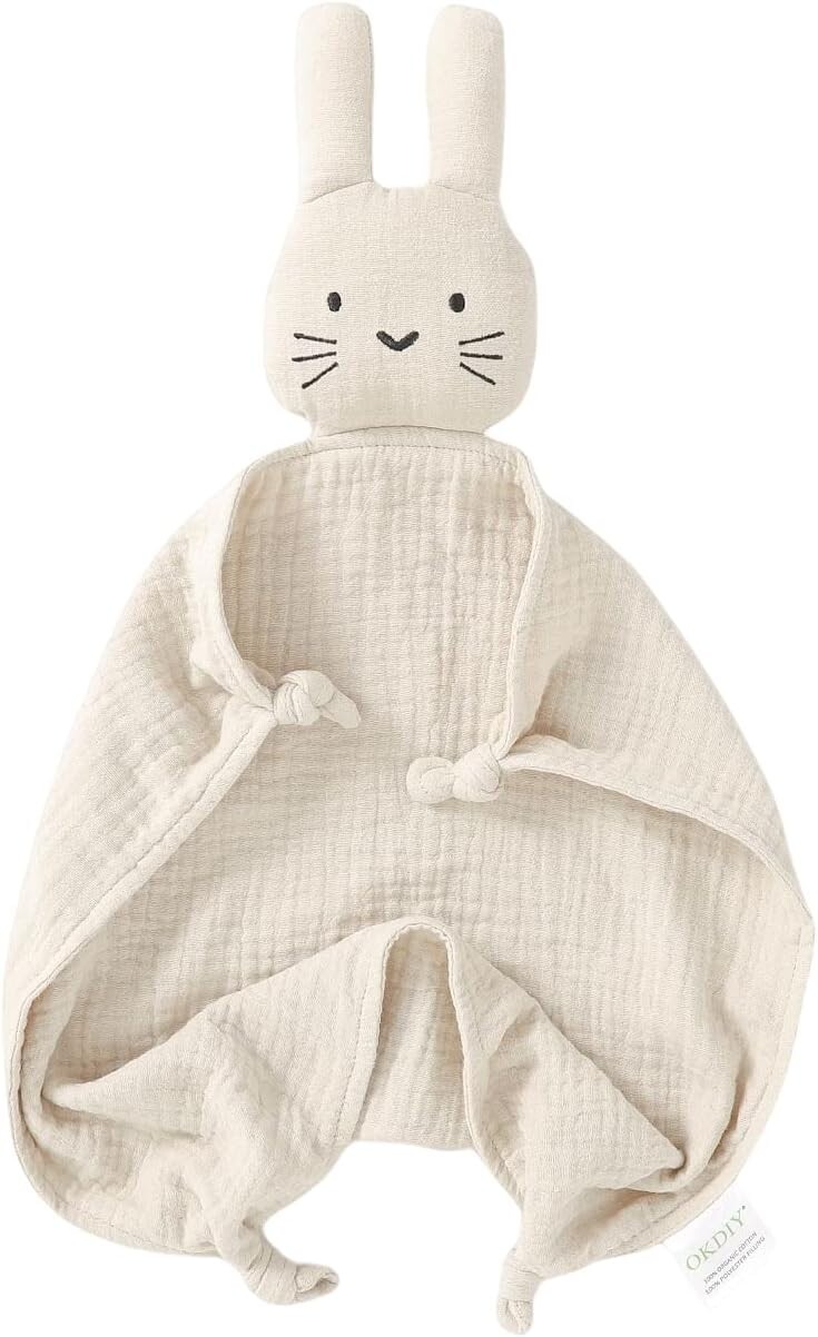 Детские игрушки-зайчики из органического хлопка, защитное одеяло Lovey для новорожденных, игрушки для новорожденных, уникальные нейтральные подарки для мальчиков и девочек (зайчик-хаки) okdiy, Bunny-Khaki
Детские игрушки-зайчики из органического хлопка, защитное одеяло Lovey для новорожденных, игрушки для новорожденных, уникальные нейтральные подарки для мальчиков и девочек (зайчик-хаки) okdiy, Bunny-Khaki