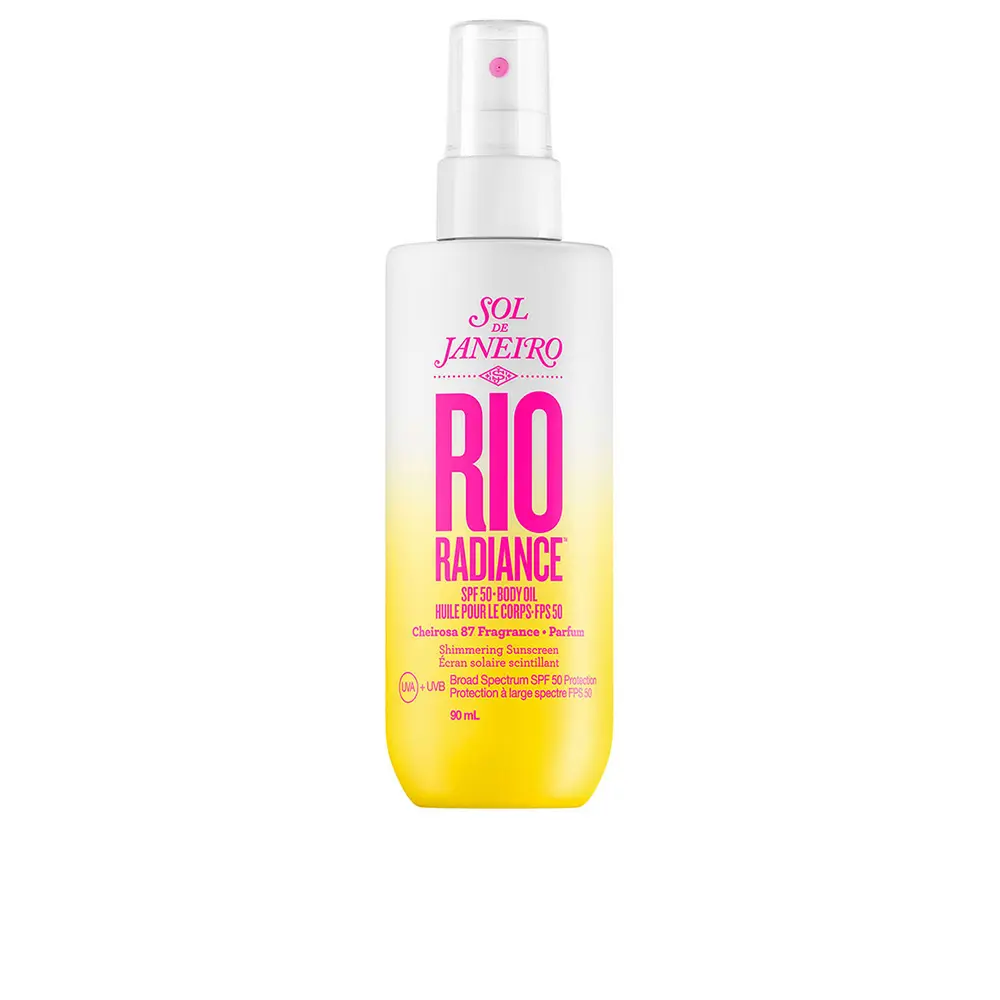 Солнцезащитный крем Rio radiance sunscreen body oil spf50 Sol De Janeiro, 90 мл.
Солнцезащитный крем Rio radiance sunscreen body oil spf50 Sol De Janeiro, 90 мл.