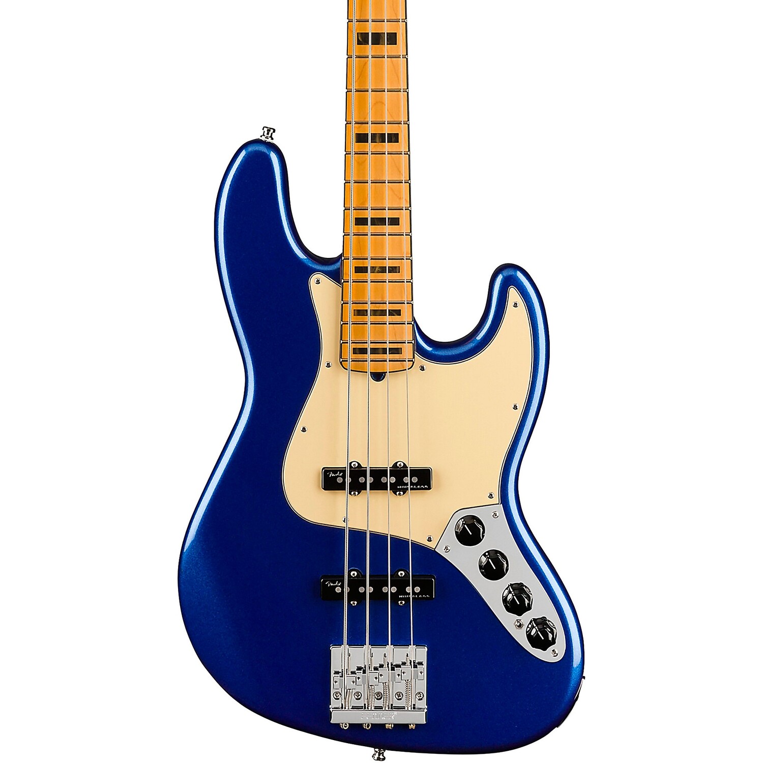 Fender American Ultra Jazz Bass Кленовая накладка на гриф Cobra Blue
Fender American Ultra Jazz Bass Кленовая накладка на гриф Cobra Blue