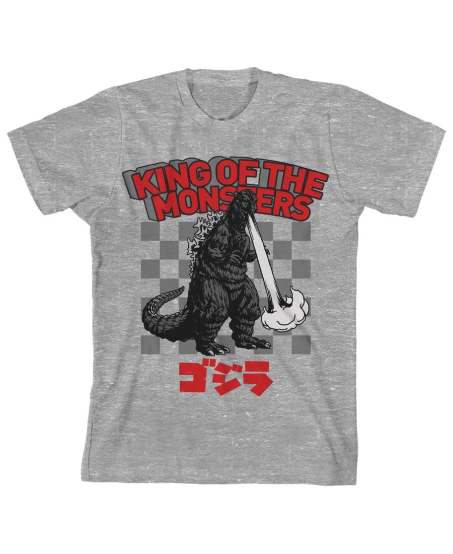 Детская спортивная футболка с коротким рукавом и круглым вырезом Король монстров (размер XL) Godzilla, Gray
Детская спортивная футболка с коротким рукавом и круглым вырезом Король монстров (размер XL) Godzilla, Gray