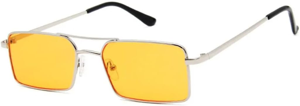 Винтажные прямоугольные солнцезащитные очки с двойной перемычкой для женщин, металлическая оправа, прозрачные линзы Ocean Clear, мужские очки UV400 UATXTAU, Silver Orange
Винтажные прямоугольные солнцезащитные очки с двойной перемычкой для женщин, металлическая оправа, прозрачные линзы Ocean Clear, мужские очки UV400 UATXTAU, Silver Orange