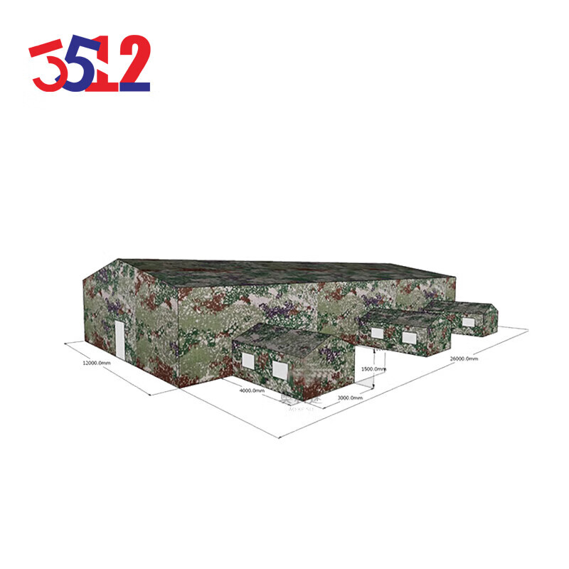 351212*26 м командная палатка звездного неба с хлопком и толстым столбом толщиной 2,5 мм, 6 комнат 3*4 уха
351212*26 м командная палатка звездного неба с хлопком и толстым столбом толщиной 2,5 мм, 6 комнат 3*4 уха