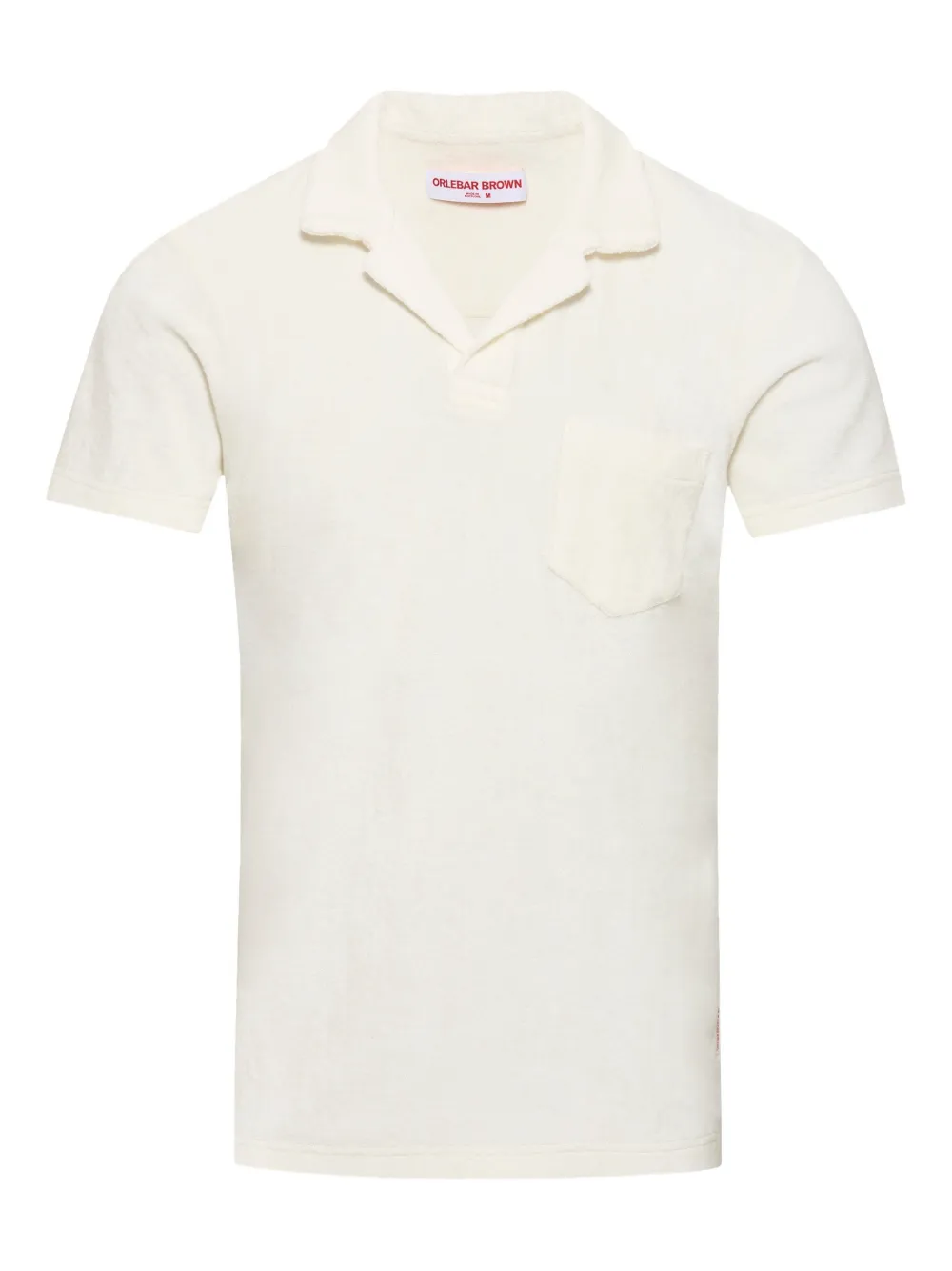 Топ из махровой ткани с нагрудным карманом Orlebar Brown, белый
Топ из махровой ткани с нагрудным карманом Orlebar Brown, белый