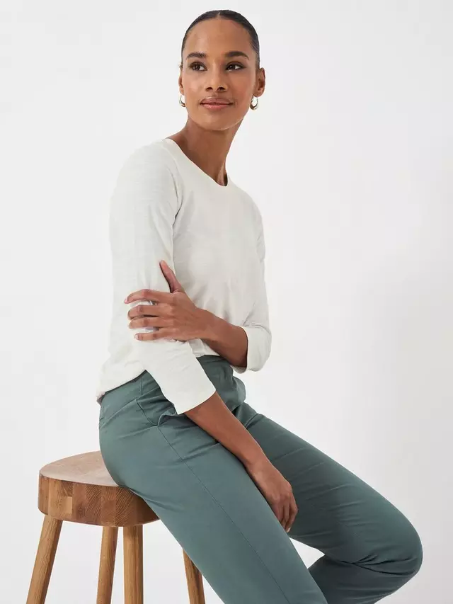 Топ Crew Clothing Perfect Slub Crew Neck Jersey, белый
Топ Crew Clothing Perfect Slub Crew Neck Jersey, белый