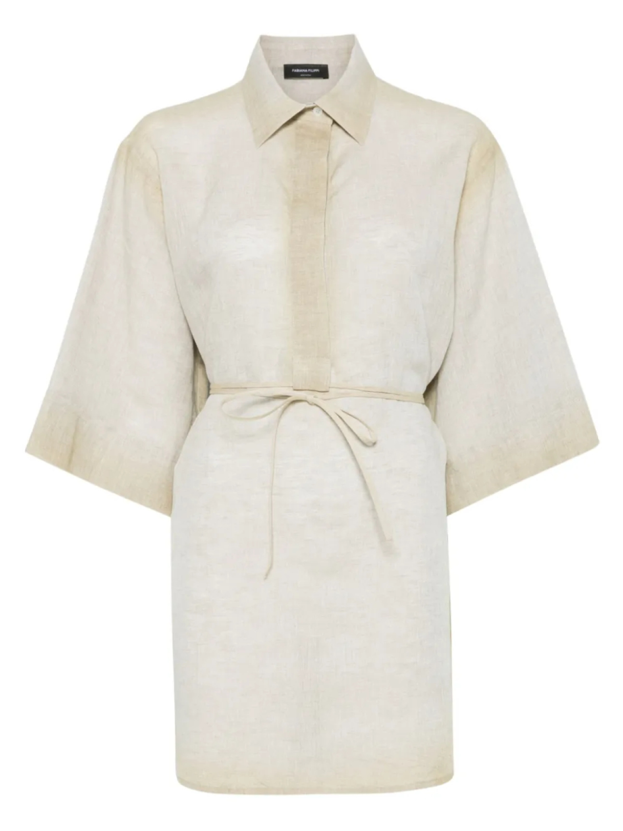 Льняной топ-туника Fabiana Filippi, нейтральный
Льняной топ-туника Fabiana Filippi, нейтральный