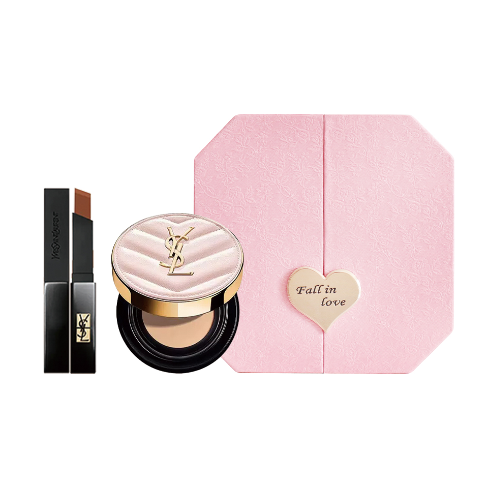 Набор помады little gold bar для женщин SAINT LAURENT, Formal Wear, Small черный Stripes Lipstick #314 коричневый 2g+Formal Wear Pink Leather Cushion #B10 12g
Набор помады little gold bar для женщин SAINT LAURENT, Formal Wear, Small черный Stripes Lipstick #314 коричневый 2g+Formal Wear Pink Leather Cushion #B10 12g