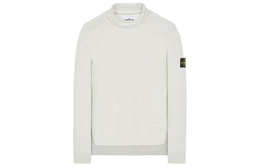 Stone Island Мужской свитер FW22, белый с серым
Stone Island Мужской свитер FW22, белый с серым