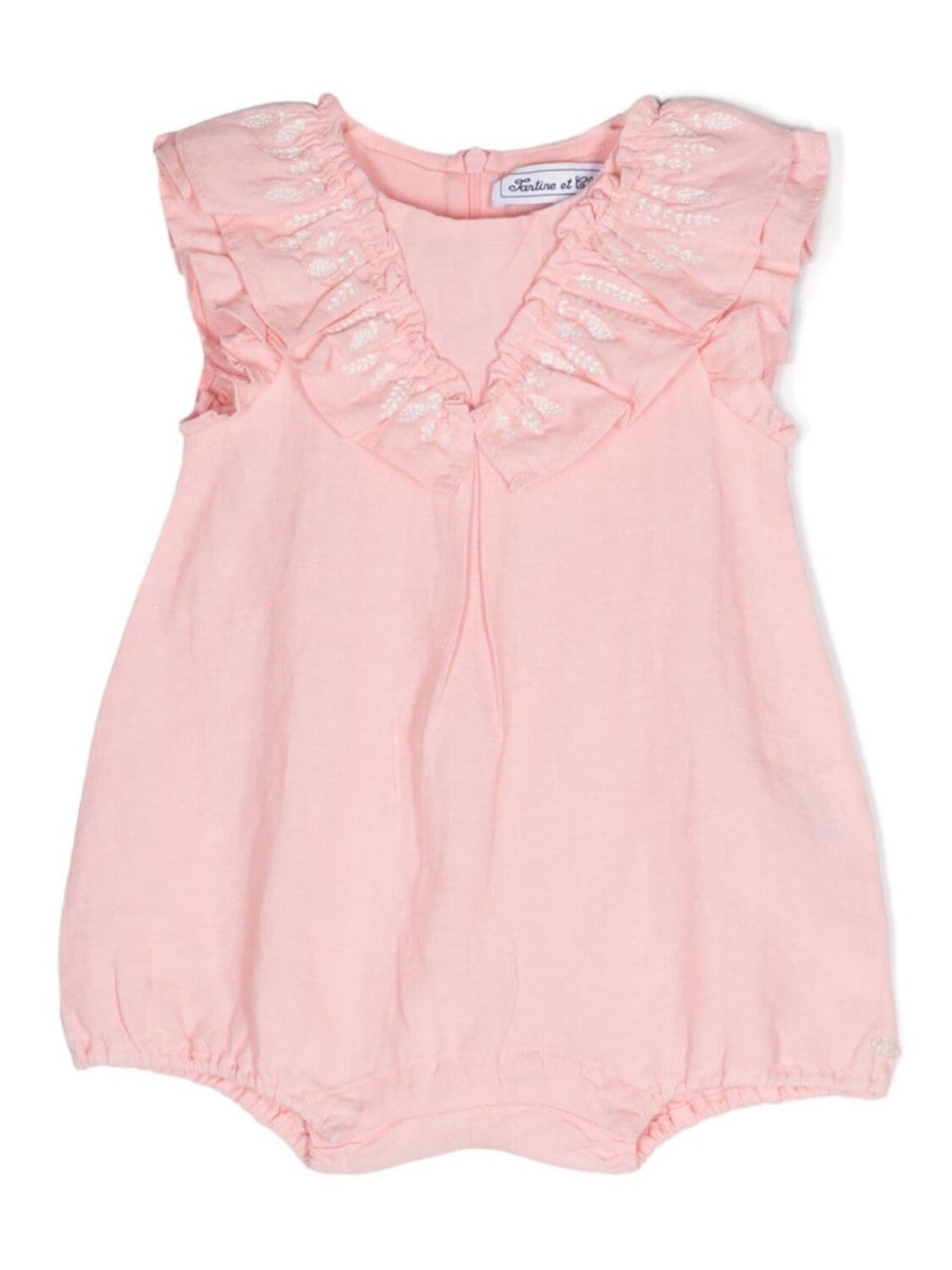 Льняное боди Tartine Et Chocolat с рюшами, розовый
Льняное боди Tartine Et Chocolat с рюшами, розовый
