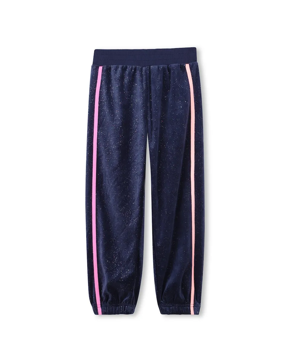 Блестящие бархатные спортивные брюки для малыша Billieblush, темно-синий
Блестящие бархатные спортивные брюки для малыша Billieblush, темно-синий