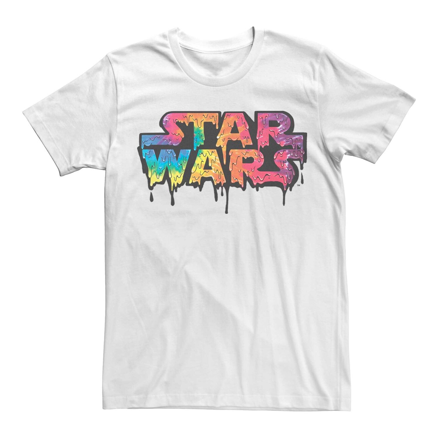 Мужская футболка с графическим логотипом Star Wars Tie Dye Drip Licensed Character
Мужская футболка с графическим логотипом Star Wars Tie Dye Drip Licensed Character