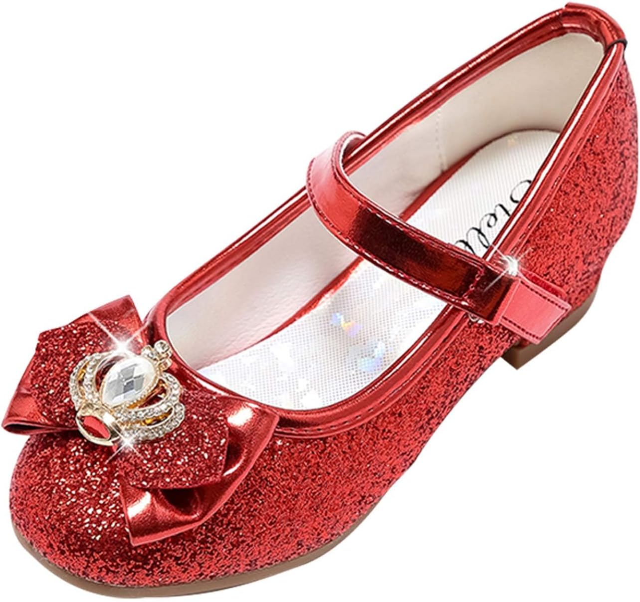 Детские туфли для девочек Stelle с блестками, принцесса, цветок, Мэри Джейн, низкий каблук, обувь для вечеринки, свадьбы, выпускного для малышей, красный
Детские туфли для девочек Stelle с блестками, принцесса, цветок, Мэри Джейн, низкий каблук, обувь для вечеринки, свадьбы, выпускного для малышей, красный