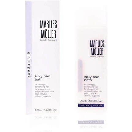 Pashmisilk Шелковистая ванна для волос 200мл, Marlies Moller
Pashmisilk Шелковистая ванна для волос 200мл, Marlies Moller