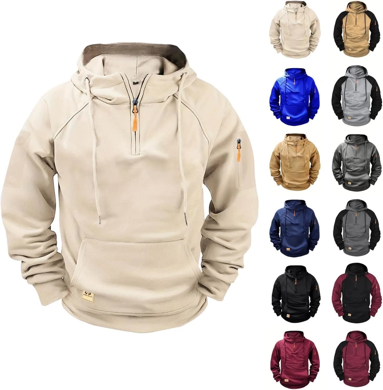 Тактический худи для мужчин с карманами Bacrelax
Тактический худи для мужчин с карманами Bacrelax