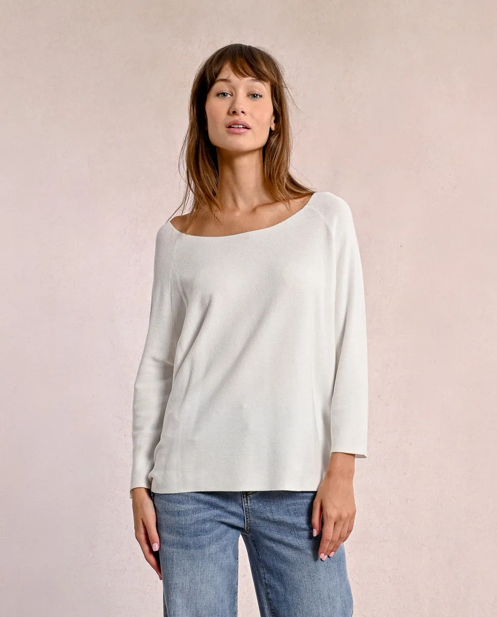 Женский свободный свитер с вырезом-лодочкой Molly Bracken, цвет Crudo
Женский свободный свитер с вырезом-лодочкой Molly Bracken, цвет Crudo